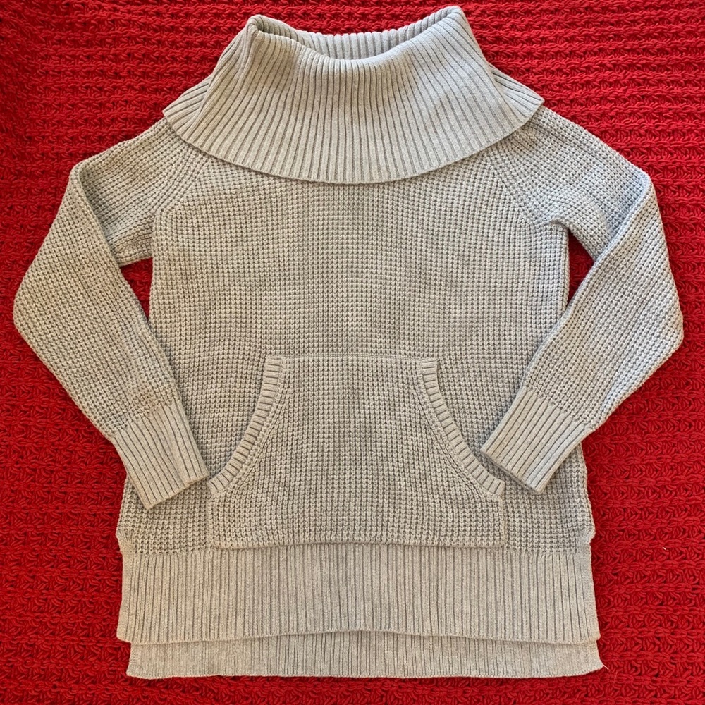 NWT Michael Kors Cowl Neck Grey Sweater